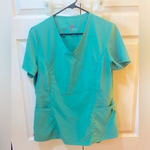 LYNX Womens M Scrub Top